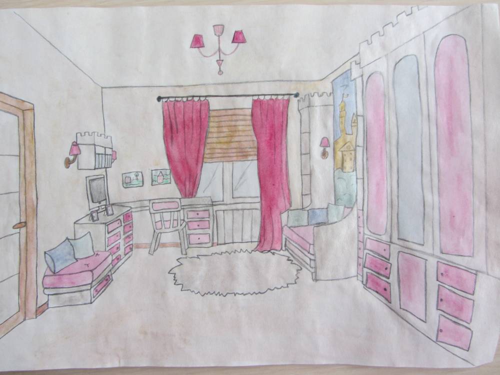 Рисунок Комната Моей Мечты