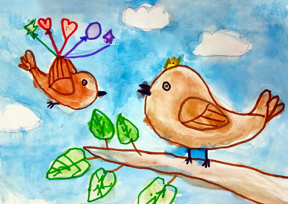 Рисунок встречаем пернатых. Птица рисунок. Рисунок на тему птицы. Детские рисунки. Рисование птички.